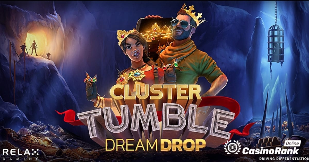 Започнете епично приключение с Cluster Tumble Dream Drop на Relax Gaming